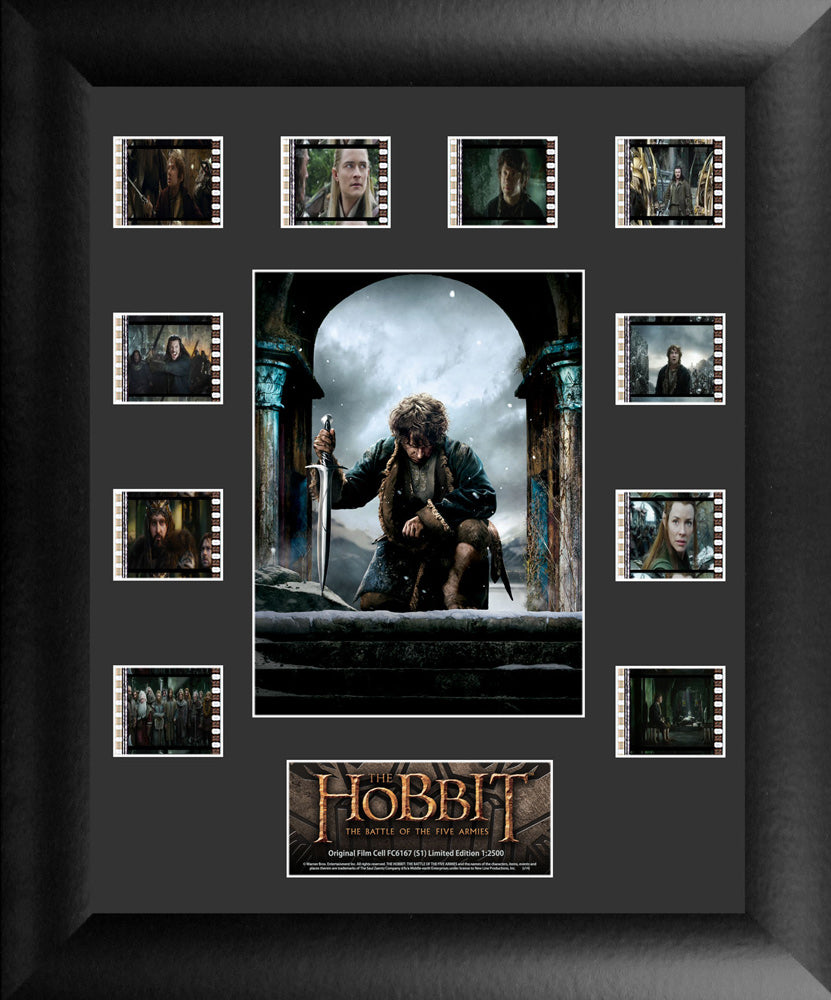 Hobbit The Battle of the Five Armies Film Cell - Mini Montage S1-Home Movie Decor with Home Theater Mart - Located in Chicago, IL