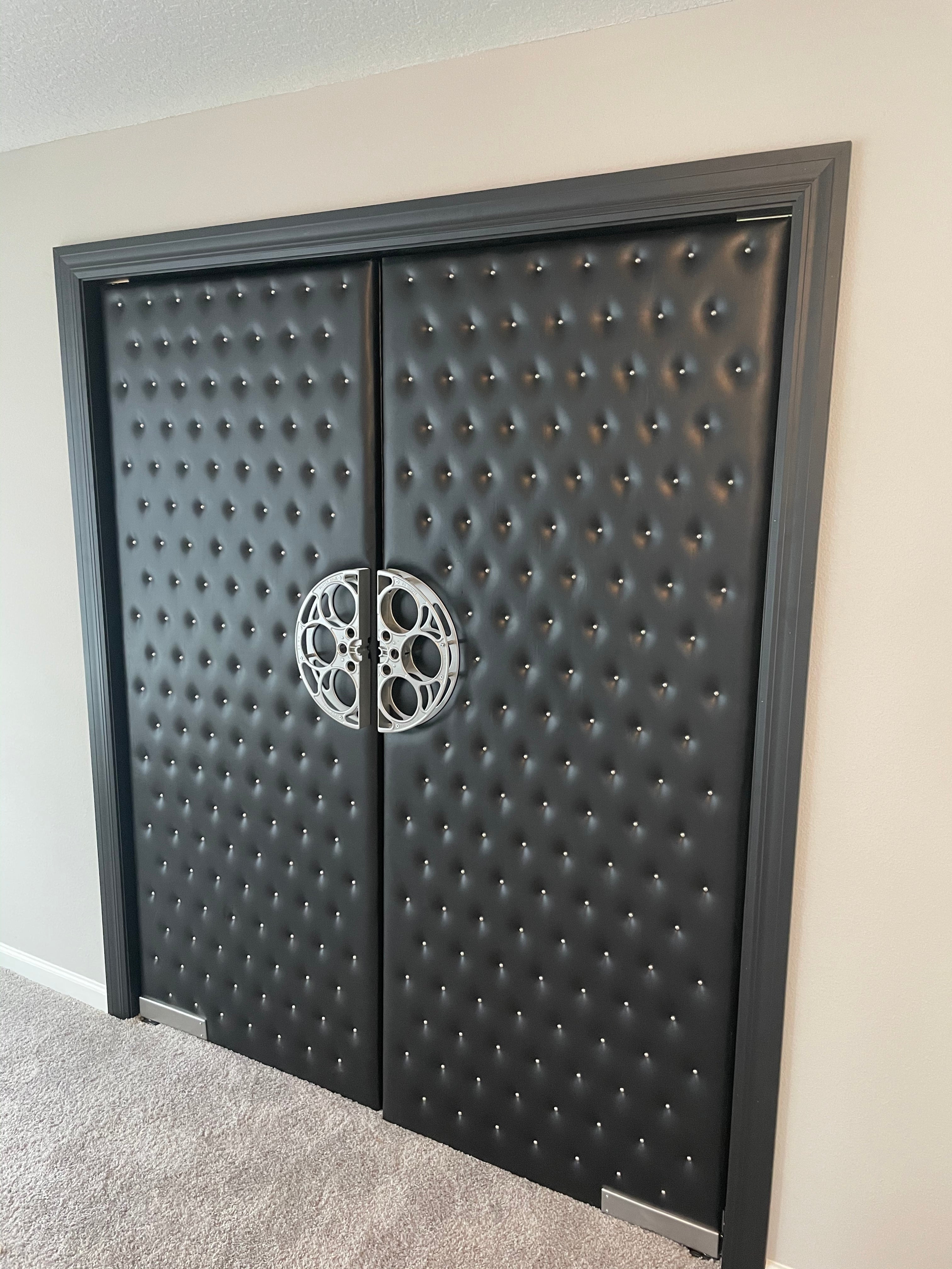 Home Theater Double Usher Doors-Home Movie Decor with Home Theater Mart - Located in Chicago, IL