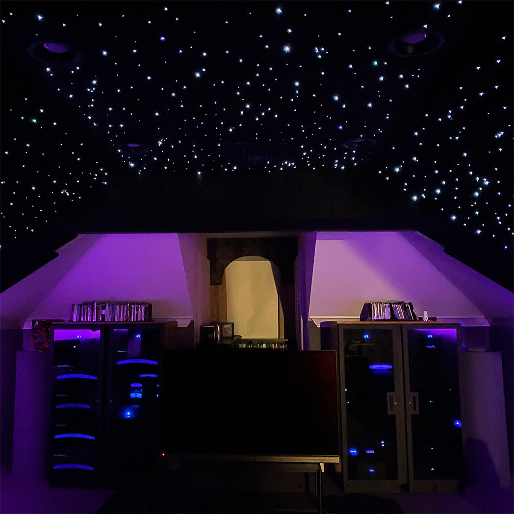 Interactive LED Star Ceiling Panels-Home Movie Decor with Home Theater Mart - Located in Chicago, IL