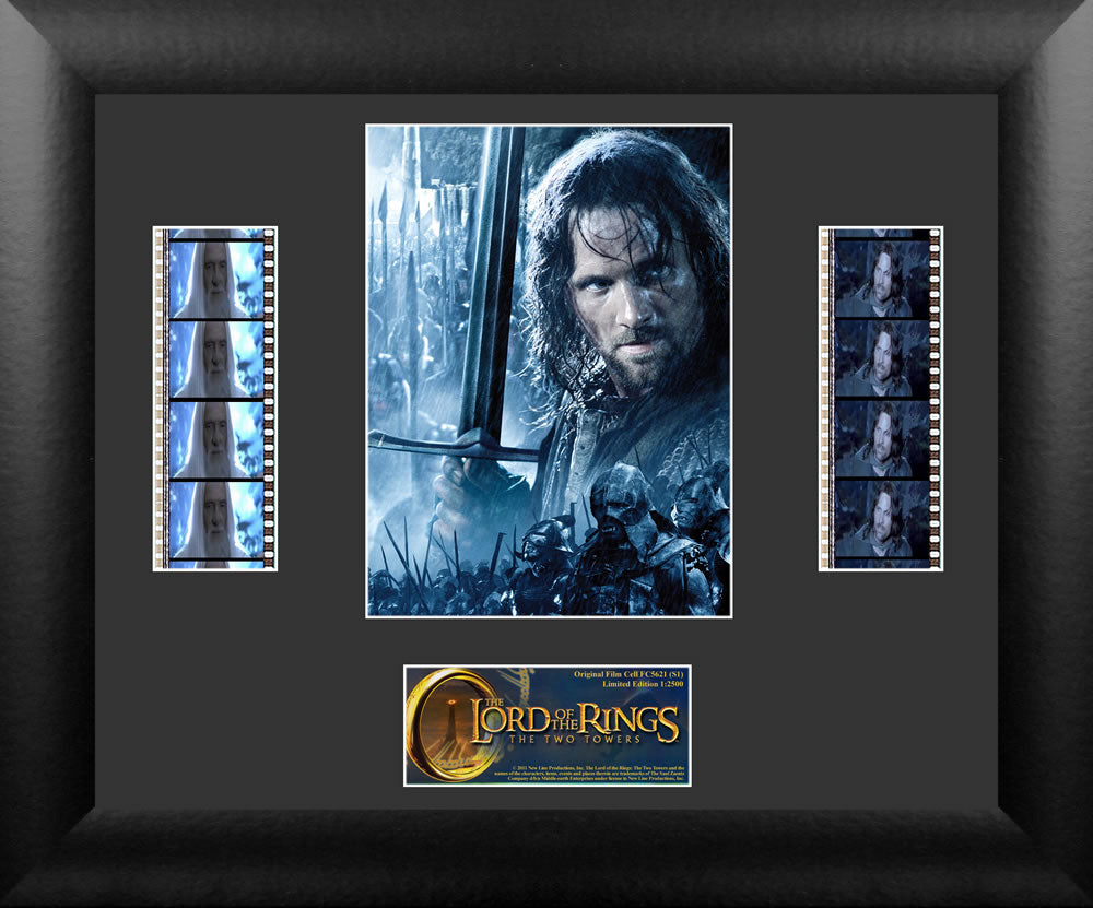 Lord of the Rings Film Cell - Two Towers - Double Filmstrip S1-Home Movie Decor with Home Theater Mart - Located in Chicago, IL