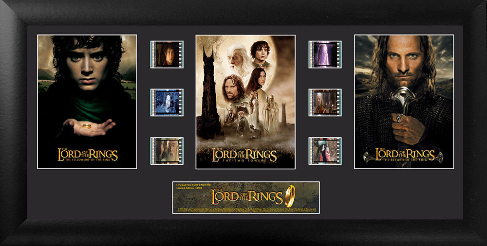 Lord of the Rings Film Cell Trilogy S1-Home Movie Decor with Home Theater Mart - Located in Chicago, IL