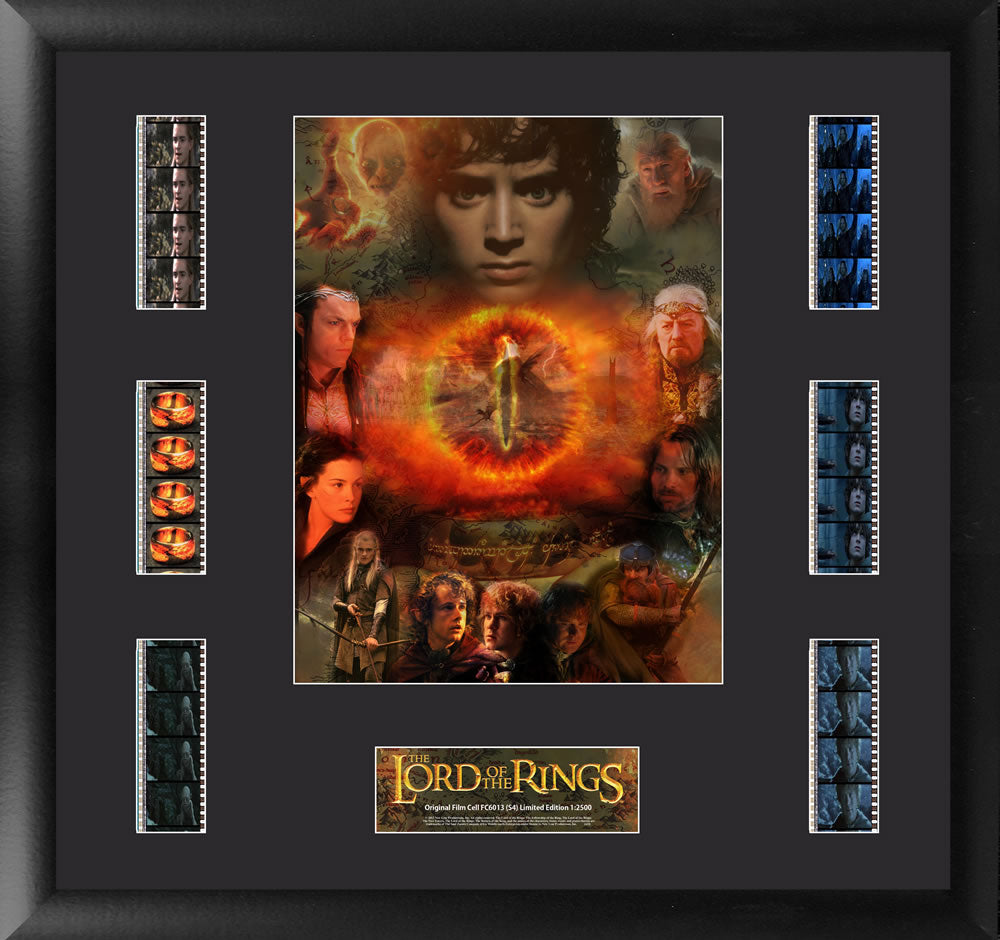 Lord of the Rings Film Cell - Mixed Montage-Home Movie Decor with Home Theater Mart - Located in Chicago, IL
