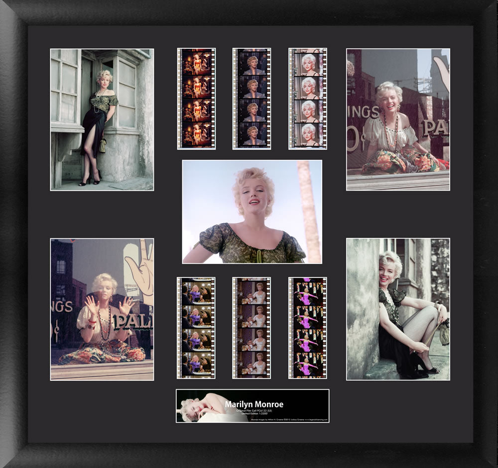 Marilyn Monroe Film Cell - MGC Montage S5-Home Movie Decor with Home Theater Mart - Located in Chicago, IL