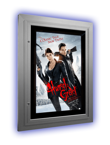 Plank Movie Poster Case-Home Movie Decor with Home Theater Mart - Located in Chicago, IL