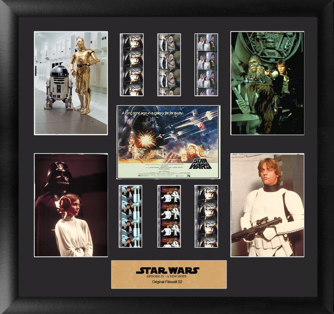 Star Wars Film Cell - A New Hope Montage Special Edition S2-Home Movie Decor with Home Theater Mart - Located in Chicago, IL