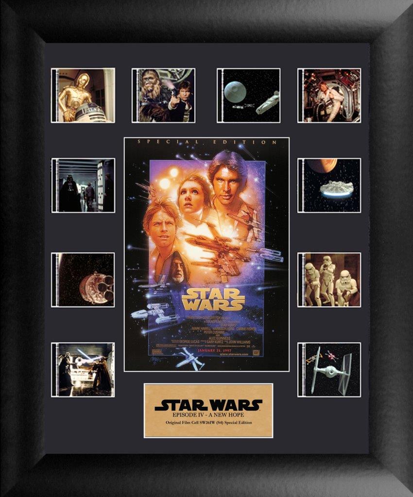 Star Wars Film Cell - A New Hope - Mini Montage S4-Home Movie Decor with Home Theater Mart - Located in Chicago, IL