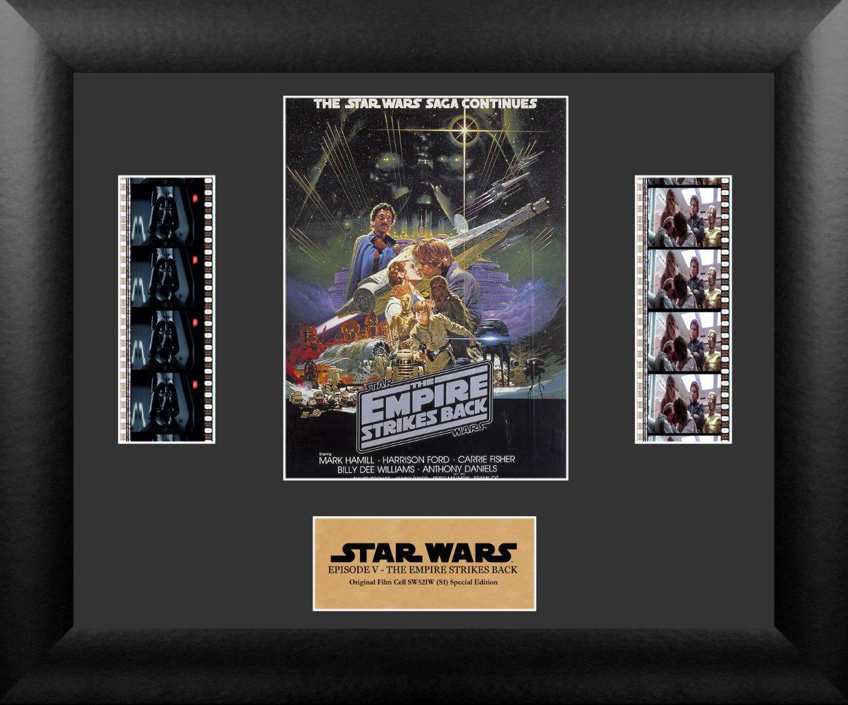 Star Wars Empire Strikes Back Film Cell - Double Filmstrip Special Edition S2-Home Movie Decor with Home Theater Mart - Located in Chicago, IL