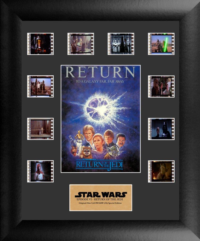 Star Wars Film Cell - Star Wars Return of the Jedi - Mini Montage S4-Home Movie Decor with Home Theater Mart - Located in Chicago, IL