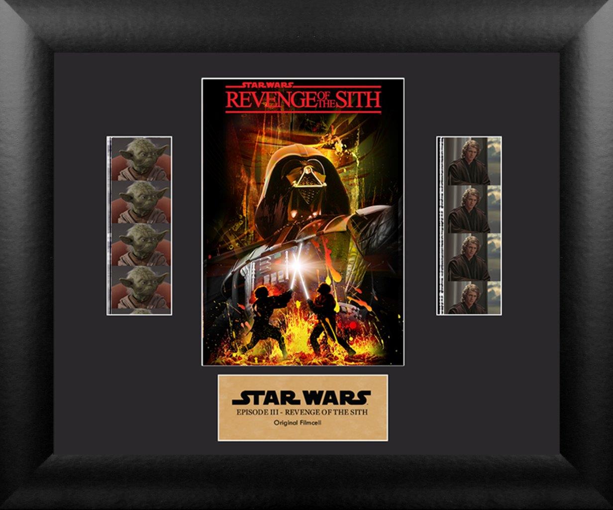 Star Wars Revenge of Sith Film Cell - Double Filmstrip S3-Home Movie Decor with Home Theater Mart - Located in Chicago, IL