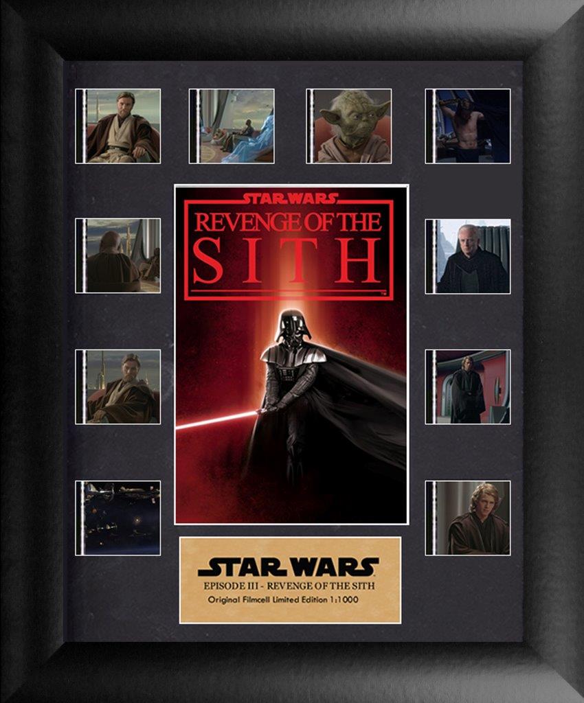 Star Wars Film Cell - Star Wars Revenge of the Sith - Mini Montage S1-Home Movie Decor with Home Theater Mart - Located in Chicago, IL