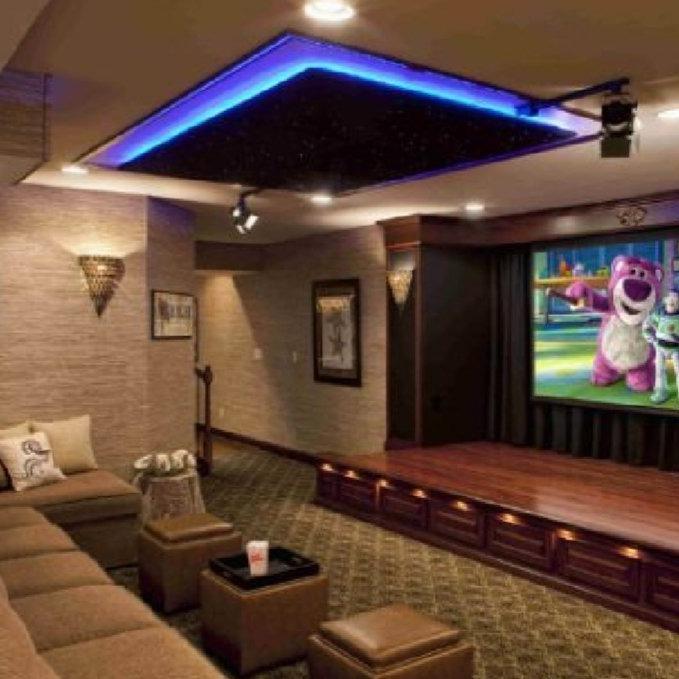 Interactive LED Star Ceiling Panels