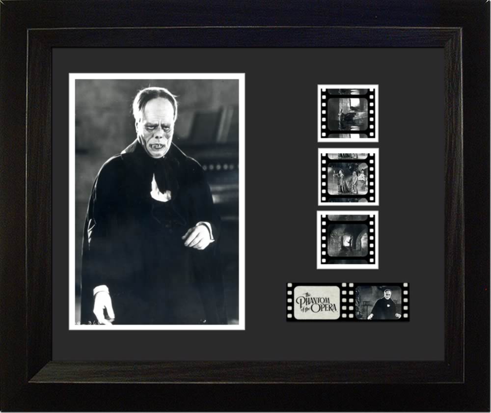 Universal Monsters - Phantom of Opera Film Cell - Double Filmstrip-Home Movie Decor with Home Theater Mart - Located in Chicago, IL