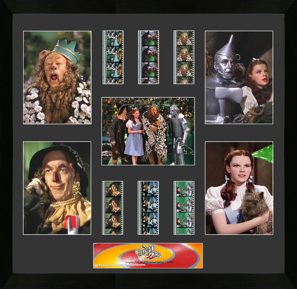 Wizard of Oz Film Cell - Montage S3-Home Movie Decor with Home Theater Mart - Located in Chicago, IL