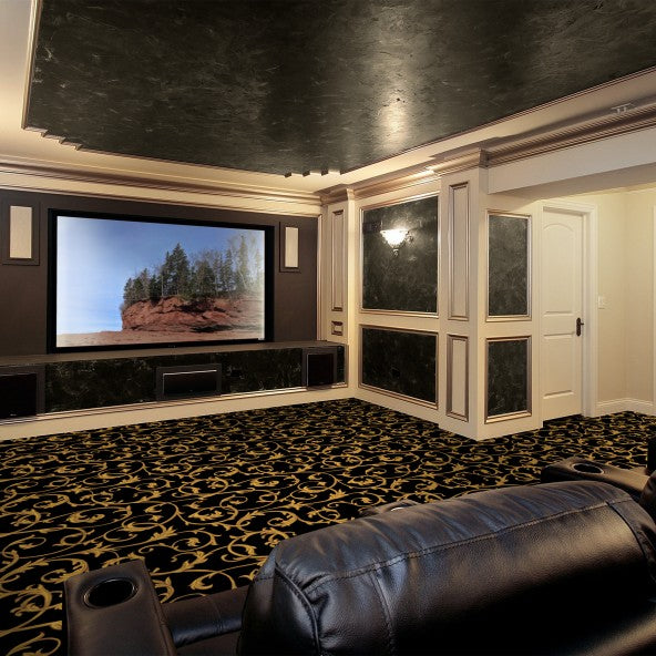 Acanthus Home Theater Carpet-Carpet-Home Movie Decor with Home Theater Mart - Located in Chicago, IL