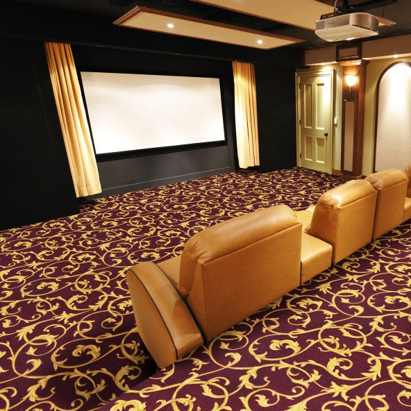 Acanthus Home Theater Carpet-Carpet-Home Movie Decor with Home Theater Mart - Located in Chicago, IL