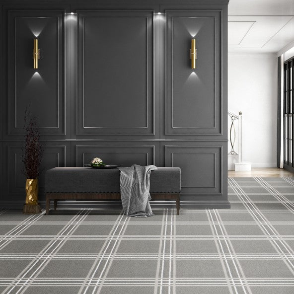 Plaid carpet shop