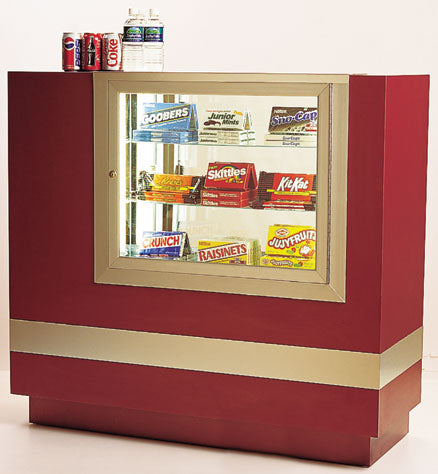 Home Theater Concession Stand with Candy Case-Home Movie Decor with Home Theater Mart - Located in Chicago, IL