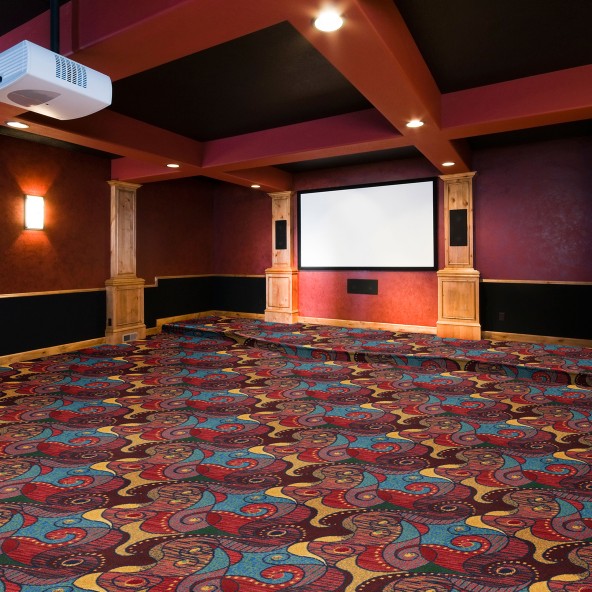 Contrarian Home Theater Carpet-Carpet-Home Movie Decor with Home Theater Mart - Located in Chicago, IL