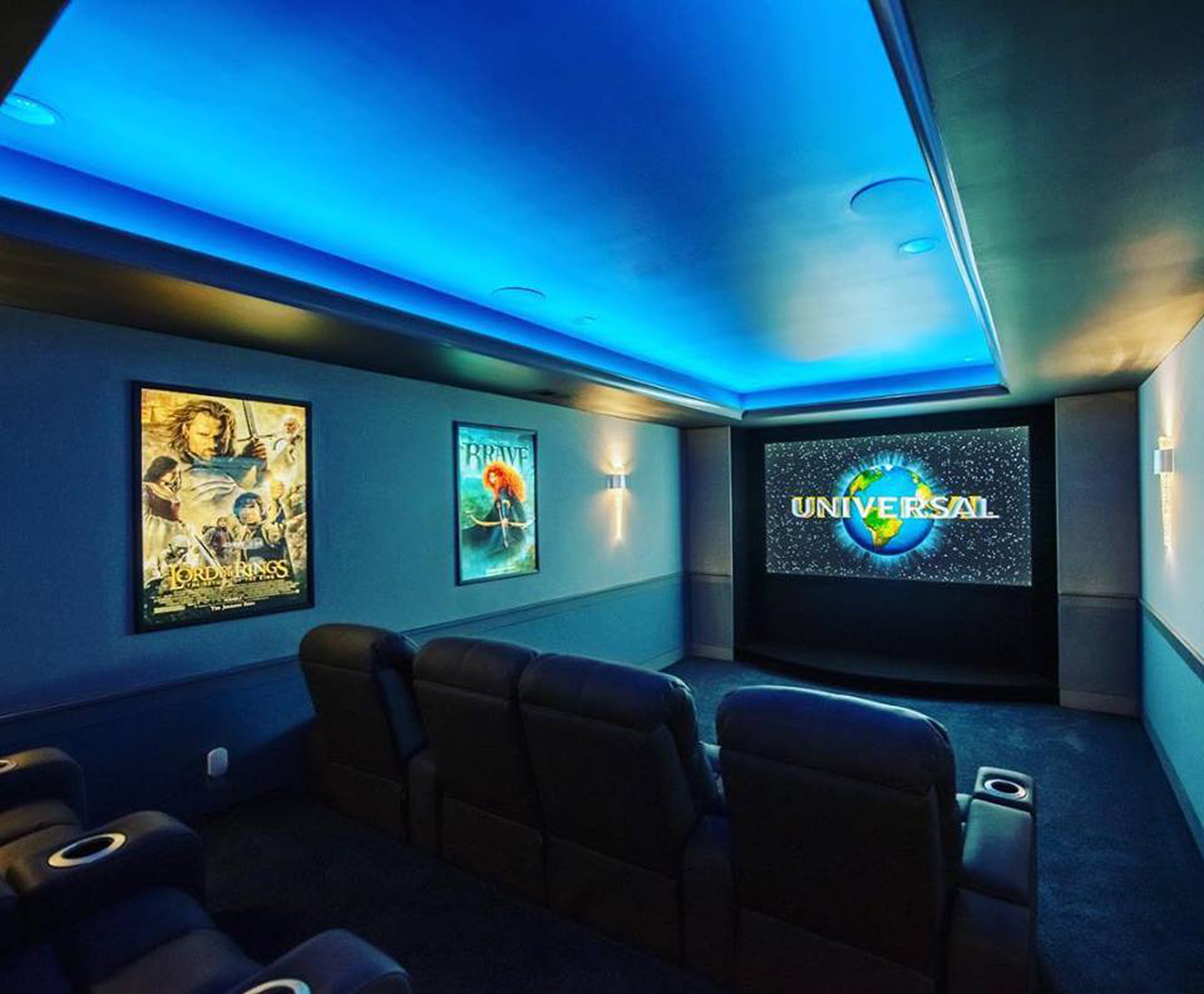 Slim LED Backlit Premium Movie Poster Display Light Box-Home Movie Decor with Home Theater Mart - Located in Chicago, IL