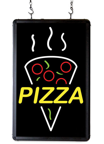 LED Pizza Sign Ultra-Bright Benchmark 92006-Home Movie Decor with Home Theater Mart - Located in Chicago, IL