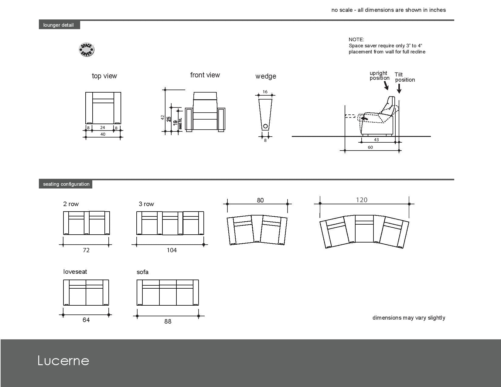 Lucerne Lounger-Home Movie Decor with Home Theater Mart - Located in Chicago, IL