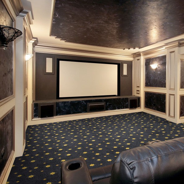 Milky Way Home Theater Carpet-Home Movie Decor with Home Theater Mart - Located in Chicago, IL