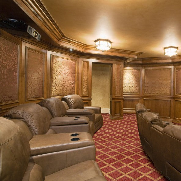 Royal Lattice Home Theater Carpet-Home Movie Decor with Home Theater Mart - Located in Chicago, IL