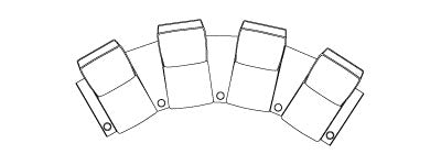 Salamander Designs - Lilliana Entertainment Seating-Home Movie Decor with Home Theater Mart - Located in Chicago, IL