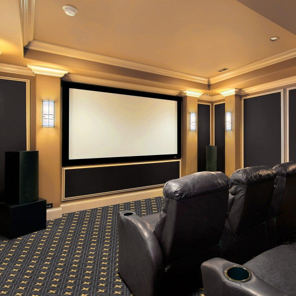 Star Trellis Home Theater Carpet-Home Movie Decor with Home Theater Mart - Located in Chicago, IL