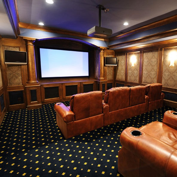 Walk of Fame Home Theater Carpet-Home Movie Decor with Home Theater Mart - Located in Chicago, IL